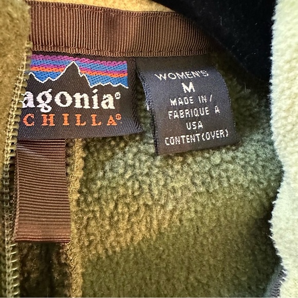 Patagonia Synchilla Made in USA Green Better Vest Green Size Medium gorpcore - Picture 9 of 9
